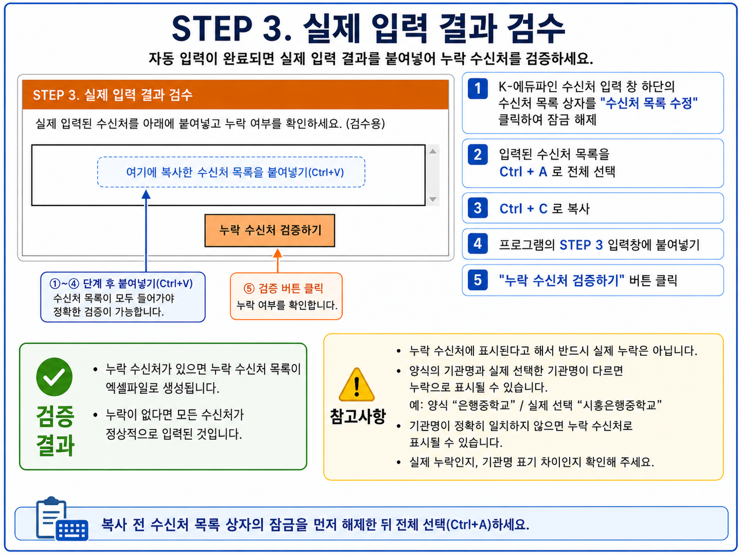 쉽다발송 3단계 자동 입력